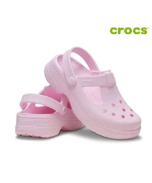 [크록스] 클래식 메리 제인 클로그 키즈 아동샌들 210615-6ZW C11